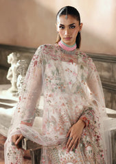 Rajbari - Sage Embroidered Hand Embellished Net - Radiance