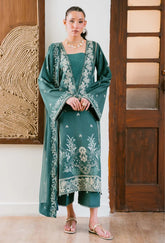 Humdum - Fareeha - Embroidered Viscose - D03