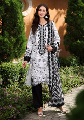 Rang Rasiya - Lifestyle Print Embroidered Lawn - Luna