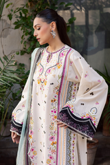 Zarposh - Celia Luxury Embroidered Lawn - Zarmin
