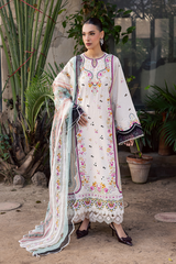 Zarposh - Celia Luxury Embroidered Lawn - Zarmin