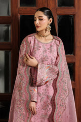 Zarif - Nourah - Embroidered Chiffon - Shayra