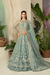 Akbar Aslam - Embellished Organza - Frostine