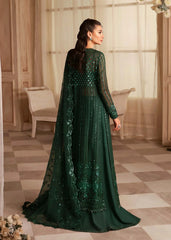 Akbar Aslam - Embellished Organza - Emeraude