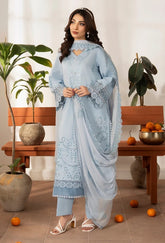 Humdum - Embroidered Lawn - Meraki - D06