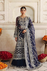 Akbar Aslam - Embellished Organza - Neelab