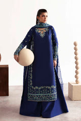 Akbar Aslam - Embellished Silk - Sapphire