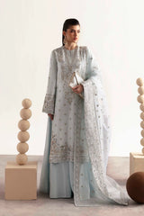 Akbar Aslam - Embellished Silk - Fawn
