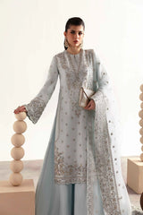 Akbar Aslam - Embellished Silk - Fawn