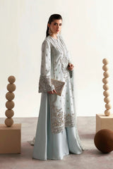 Akbar Aslam - Embellished Silk - Fawn