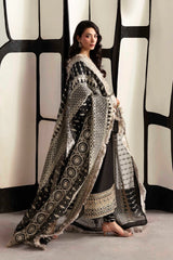 Akbar Aslam - Embellished Organza - Onyx