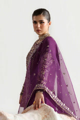 Akbar Aslam - Embellished Silk - Lapis