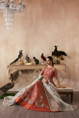Zarposh - Jahanara Embellished Organza - Mahgul
