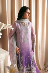 Zarif - Siraya - Embroidered Chiffon - Nigah