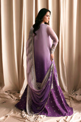 Zarif - Siraya - Embroidered Chiffon - Nigah