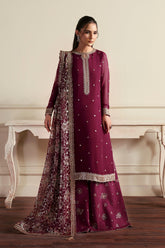 Zarif - Siraya - Embroidered Chiffon - Arash