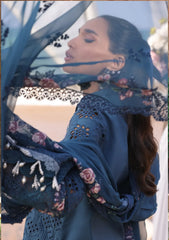 Imrozia Serene - Hania Embroidered Luxury Lawn - Mirha sl 86