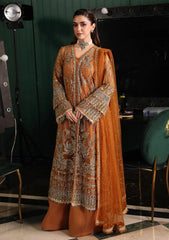 Elaf Premium - Stardom - Handwork - ESH-09 - SAFFRON