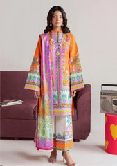 Amal Prints 3Pc - D08