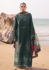 Imrozia Serene - Hania Embroidered Luxury Lawn - SL 77 A Rameen
