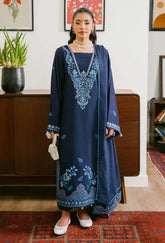 Humdum - Fareeha - Embroidered Viscose - D07