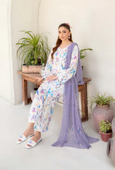 Humdum - Printed lawn - Ziva - D04