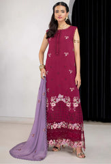 Humdum - Embroidered Viscose - Ellena D10