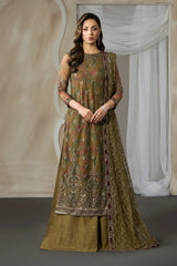 Zarif - Embroidered Net - ZRF-PE-05 ZAYRAH