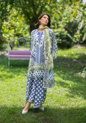 Elaf Premium - Bridgerton Printed Lawn - EPB-5A VIOLETTE