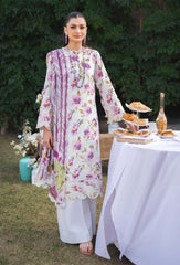 Humdum - Printkari Embroidered Lawn - PLG 10