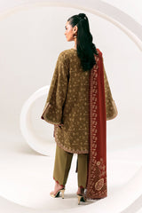Qalamkar - QPrints Winter '26 - Linen - QPW-10 (B) Hafsa