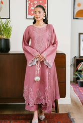 Humdum - Fareeha - Embroidered Viscose - D09