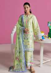 Amal Prints 3Pc - D07