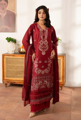 Humdum - Embroidered Lawn - Meraki - D01