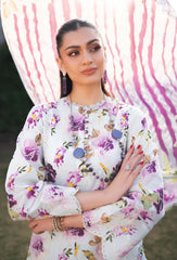 Humdum - Printkari Embroidered Lawn - PLG 10