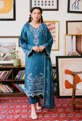 Humdum - Fareeha - Embroidered Viscose - D10