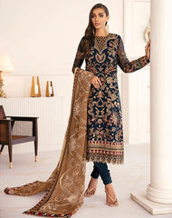 Baroque - Embroidered Chiffon D-02