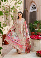 Kahf Premium - Ek Fasana - Embroidered Luxury Lawn - KLB-6A SILSILA
