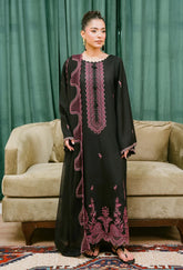 Humdum - Fareeha - Embroidered Viscose - D01