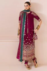 Embroidered Velvet Formal CVF D-02