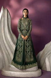 ENZO - Amour Éternal - Embroidered Net - Emeraude