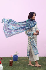 Indigo Cream Folk - 3PC