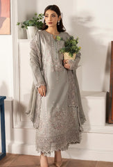 Humdum - Embroidered Lawn - Meraki - D10