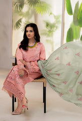 Humdum - Embroidered Viscose - Ellena D06