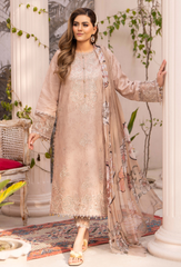 Humdum - Print Embroidered Lawn - Summer Breeze - D06