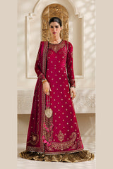 Jazmin Chandni Formals | Embroidered Velvet - CVF’26-D06