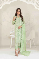 Tawakkal - Cala Embroidered Chiffon D-3739