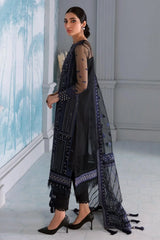 Jazmin - Embroidered Net - D-07 KAYA