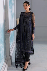 Jazmin - Embroidered Net - D-07 KAYA