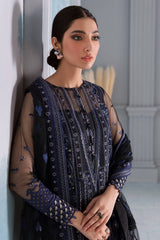 Jazmin - Embroidered Net - D-07 KAYA